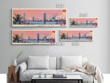 Cargar imagen en el visor de la galería, Ho Chi Minh City, Vietnam Panoramic Canvas Print, Ho Chi Minh City, Vietnam Painting, Vietnam Art, Ho Chi Minh City Travel Poster, Travel Art, Housewarming Gift
