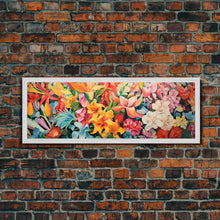 Carregar imagem no visualizador da galeria, Cabin In The Woods, Lakehouse Decor, Framed Canvas Print, Fall Decor, Autumn Art, Home Decor, Gift Idea, Living Room Wall Art
