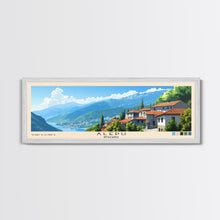 Carregar imagem no visualizador da galeria, Alepu, Bulgaria Panoramic Print, Vacation Gift, Bulgaria Wall Art, Beach Painting, Beach Decor, Beach Or Lakehouse Art
