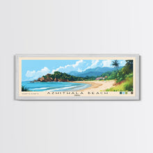 Carregar imagem no visualizador da galeria, Azhithala Beach, India Panoramic Print, Vacation Gift, India Wall Art, Vacation Wall Art, Vacatation Memories, Beach Decor, Beach Or Lakehouse Art
