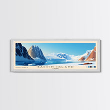 Carregar imagem no visualizador da galeria, Baffin Island, Canada Panoramic Beach Print, Vacation Gift, Canada Wall Art, Beach Painting, Beach Decor, Beach Painting
