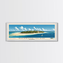 Carregar imagem no visualizador da galeria, Bazaruto Island, Mozambique Panoramic Print, Vacation Gift, Mozambique Wall Art, Vacation Wall Art, Vacatation Memories, Beach Decor, Beach Or Lakehouse Art
