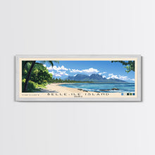 Cargar imagen en el visor de la galería, Belle-Ile Island, France Panoramic Print, Vacation Gift, France Wall Art, Vacation Wall Art, Vacatation Memories, Beach Decor, Beach Or Lakehouse Art
