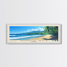 Load image into Gallery viewer, Dominical Beach, Costa Rica Panoramic Print, Vacation Gift, Costa Rica Wall Art, Vacation Wall Art, Vacatation Memories, Beach Decor, Beach Or Lakehouse Art
