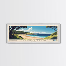 Cargar imagen en el visor de la galería, Flaherty Beach, Australia Panoramic Beach Print, Vacation Gift, Australia Wall Art, Beach Painting, Beach Decor, Beach Painting
