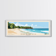 Carregar imagem no visualizador da galeria, Gibbs Beach, Barbados Panoramic Beach Print, Vacation Gift, Barbados Wall Art, Beach Painting, Beach Decor, Beach Painting
