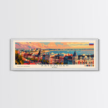 Carregar imagem no visualizador da galeria, Astrakhan Russia Travel Print Wall Art, Panoramic City Art, Travel Art, Wall Decor, Vacation Gift, Framed Canvas Print Or Metal Art
