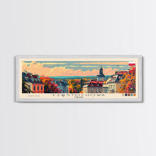 Load image into Gallery viewer, Czestochowa Poland Travel Art, City Art, Framed Canvas Print or Metal Wall Art, Europe Travel Poster, Panoramic Wall Art, Extra Wide Wall Art
