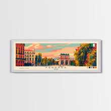 Carregar imagem no visualizador da galeria, Ferrara Italy Travel Art, City Art, Framed Canvas Print or Metal Wall Art, Europe Travel Poster, Panoramic Wall Art, Extra Wide Wall Art
