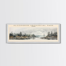 Carregar imagem no visualizador da galeria, Algonquin Provincial Park Travel Print Wall Art, Travel Poster Print, Retro Style Home Decor, Wall Hanging, Travel Gift Idea, Metal Art
