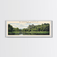 Load image into Gallery viewer, Blarney Castle COUNTRY | Framed Travel Poster Canvas Print | Trendy Wall Art | Watercolor Painting | Living Room Art | Unique Art
