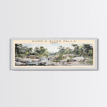 Load image into Gallery viewer, Dunn&#39;s River Falls Travel Print Wall Art, Travel Poster Print, Retro Style COUNTRY Home Decor, Wall Hanging, Travel Gift Idea, Unique Metal Art
