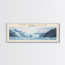 Carregar imagem no visualizador da galeria, Franz Josef Glacier COUNTRY Travel Poster Print, Framed Canvas Print, COUNTRY Travel Art, Wood Framed Art, Wall Hanging, Home Decor
