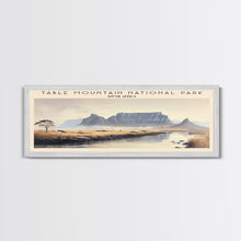 Carregar imagem no visualizador da galeria, Table Mountain Travel Print Wall Art, Travel Poster Print, Retro Style COUNTRY Home Decor, Wall Hanging, Travel Gift Idea, Unique Metal Art
