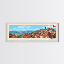 Carregar imagem no visualizador da galeria, Antofagasta, Chile Panoramic Travel Poster Canvas Print, Antofagasta, Chile Painting, Chile Art, Antofagasta Travel Art, Guest Room Painting
