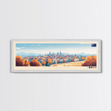 Carregar imagem no visualizador da galeria, Ballarat, Australia Panoramic Travel Poster Canvas Print, Ballarat, Australia Painting, Australia Art, Ballarat Travel Art, Living Room Painting

