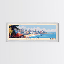 Cargar imagen en el visor de la galería, Conakry, Guinea Panoramic Travel Poster Canvas Print, Conakry, Guinea Painting, Guinea Art, Conakry Travel Art, Guest Room Painting

