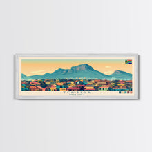 Load image into Gallery viewer, Tembisa, South Africa Panoramic Travel Poster Canvas Print, Tembisa, South Africa Painting, South Africa Art, Tembisa Travel Art, Guest Room Painting
