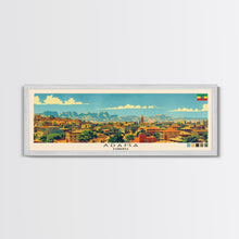Carregar imagem no visualizador da galeria, Adama, Ethiopia Panoramic Canvas Print, Adama, Ethiopia Painting, Ethiopia Art, Adama Travel Poster, Travel Art, Vacation Gift
