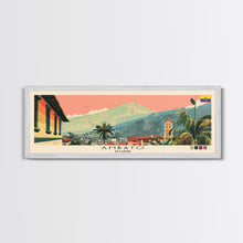 Carregar imagem no visualizador da galeria, Ambato, Ecuador Panoramic Canvas Print, Ambato, Ecuador Painting, Ecuador Art, Ambato Travel Poster, Travel Art, Housewarming Gift
