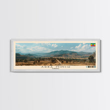 Carregar imagem no visualizador da galeria, Arba Minch, Ethiopia Panoramic Canvas Print, Arba Minch, Ethiopia Painting, Ethiopia Art, Arba Minch Travel Poster, Travel Art, Housewarming Gift
