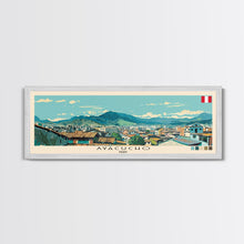 Carregar imagem no visualizador da galeria, Ayacucho, Peru Panoramic Canvas Print, Ayacucho, Peru Painting, Peru Art, Ayacucho Travel Poster, Travel Art, Guest Room Painting
