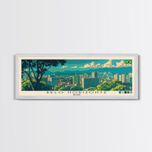 Cargar imagen en el visor de la galería, Belo Horizonte, Brazil Panoramic Canvas Print, Belo Horizonte, Brazil Painting, Brazil Art, Belo Horizonte Travel Poster, Travel Art, Guest Room Painting
