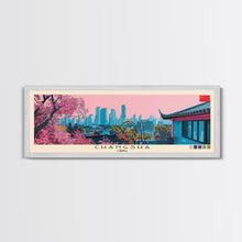 Cargar imagen en el visor de la galería, Changsha, China Panoramic Canvas Print, Changsha, China Painting, China Art, Changsha Travel Poster, Travel Art, Housewarming Gift

