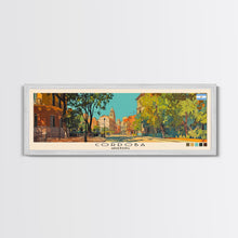 Load image into Gallery viewer, Cordoba, Argentina Panoramic Canvas Print, Cordoba, Argentina Painting, Argentina Art, Cordoba Travel Poster, Travel Art, Housewarming Gift

