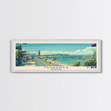 Load image into Gallery viewer, Tauranga, New Zealand Panoramic Canvas Print, Tauranga, New Zealand Painting, New Zealand Art, Tauranga Travel Poster, Travel Art, Guest Room Painting
