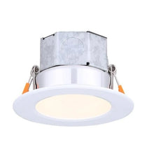 Carregar imagem no visualizador da galeria, 4&quot; 9W LED Recessed Light Baffle with Self-Junction Box
