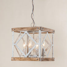 Cargar imagen en el visor de la galería, 4-Light Farmhouse White Pendant Lighting
