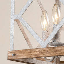 Cargar imagen en el visor de la galería, 4-Light Farmhouse White Pendant Lighting
