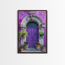 Cargar imagen en el visor de la galería, Change45 Architecture Print, 19th Century Architecture Photography, Mexico City Wall Art, Wood Framed Canvas Print
