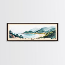 Load image into Gallery viewer, Baía do Sancho, Brazil Watercolor Beach Print, Vacation Gift, Brazil Wall Art, Beach Painting, Beach Decor, Beach Painting
