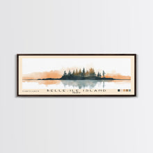 Load image into Gallery viewer, Belle-Ile Island, France Watercolor Beach Print, Vacation Gift, France Wall Art, Beach Painting, Beach Decor, Beach Painting
