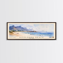 Load image into Gallery viewer, Boulders Beach, Cape Town Watercolor Beach Print, Vacation Gift, Cape Town Wall Art, Beach Painting, Beach Decor, Beach Painting
