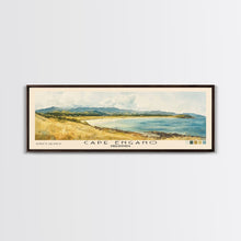 Load image into Gallery viewer, Cape Engano, Philippines Watercolor Beach Print, Vacation Gift, Philippines Wall Art, Beach Painting, Beach Decor, Beach Painting
