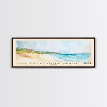 Load image into Gallery viewer, Folkestone Beach, Barbados Watercolor Beach Print, Vacation Gift, Barbados Wall Art, Beach Painting, Beach Decor, Beach Painting
