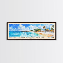 Cargar imagen en el visor de la galería, Junkanoo Beach, Bahamas Watercolor Print, Vacation Gift, Bahamas Wall Art, Beach Painting, Beach Decor, Beach Or Lakehouse Art

