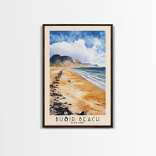 Load image into Gallery viewer, Búðir Beach, Iceland Watercolor Beach Print, Vacation Gift, Iceland Wall Art, Beach Painting, Beach Decor, Beach Painting
