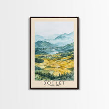 Load image into Gallery viewer, Doc Let, Vietnam Watercolor Print, Vacation Gift, Vietnam Wall Art, Beach Painting, Beach Decor, Large Wall Art, Wood Frame Art
