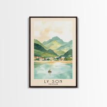 Load image into Gallery viewer, Ly Son, Vietnam Watercolor Print, Vacation Gift, Vietnam Wall Art, Beach Painting, Beach Decor, Beach Or Lakehouse Art
