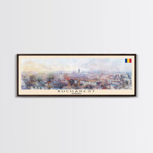 Carregar imagem no visualizador da galeria, Bryansk Russia Wall Art, Panoramic Travel Poster, Panoramic Framed Canvas Print, City Wall Art, Wall Hanging Home Decor, Travel Art
