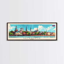 Carregar imagem no visualizador da galeria, Balashikha Russia Travel Art, City Art, Framed Canvas Print or Metal Wall Art, Europe Travel Poster, Panoramic Wall Art, Extra Wide Wall Art
