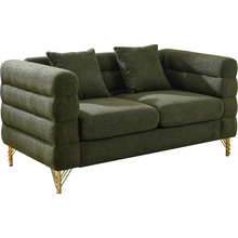 Carregar imagem no visualizador da galeria, 3-seater + 3-seater Combination sofa.Green teddy
