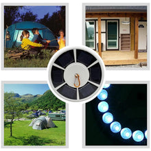Load image into Gallery viewer, 42 LED Flagpole Solar Lights with Adjustable Brightness &amp; IP55 Waterproof
