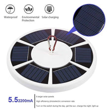 Load image into Gallery viewer, 42 LED Flagpole Solar Lights with Adjustable Brightness &amp; IP55 Waterproof
