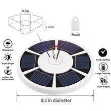 Load image into Gallery viewer, 42 LED Flagpole Solar Lights with Adjustable Brightness &amp; IP55 Waterproof
