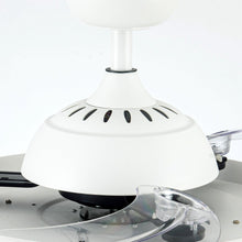 Cargar imagen en el visor de la galería, 42&quot; Modern Downrod Mount Crystal Ceiling Fan with Lighting and Remote Control
